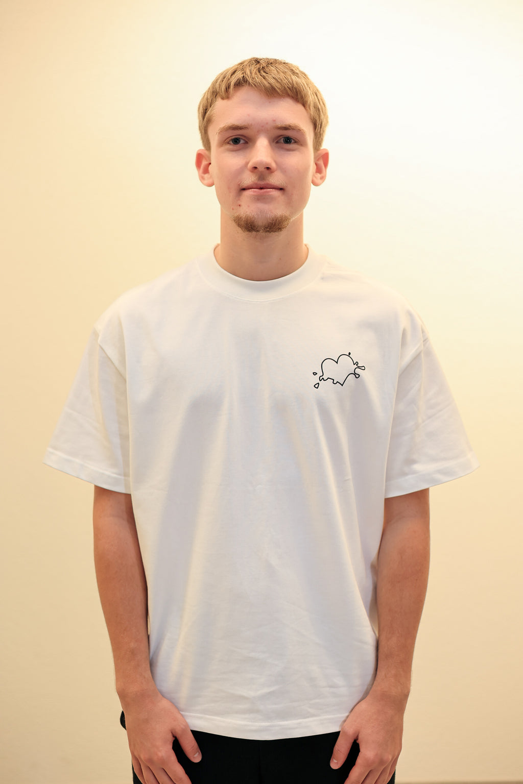 First Love Boxy Tee (White)