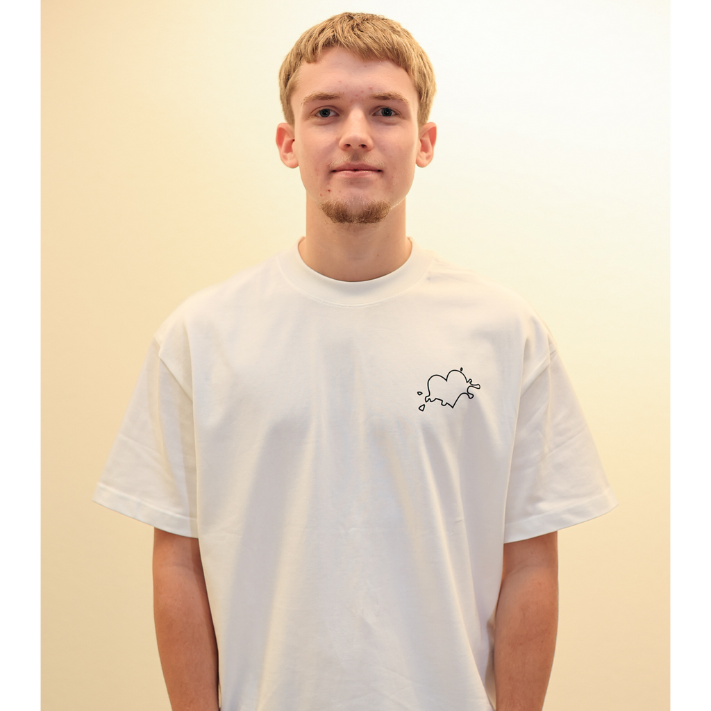 First Love Boxy Tee (White)